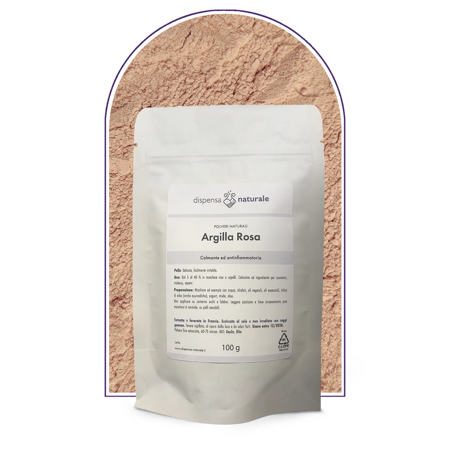Argilla Rosa Francese, Fine