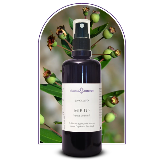 Idrolato di Mirto, senza pesticidi e conservanti, Corsica